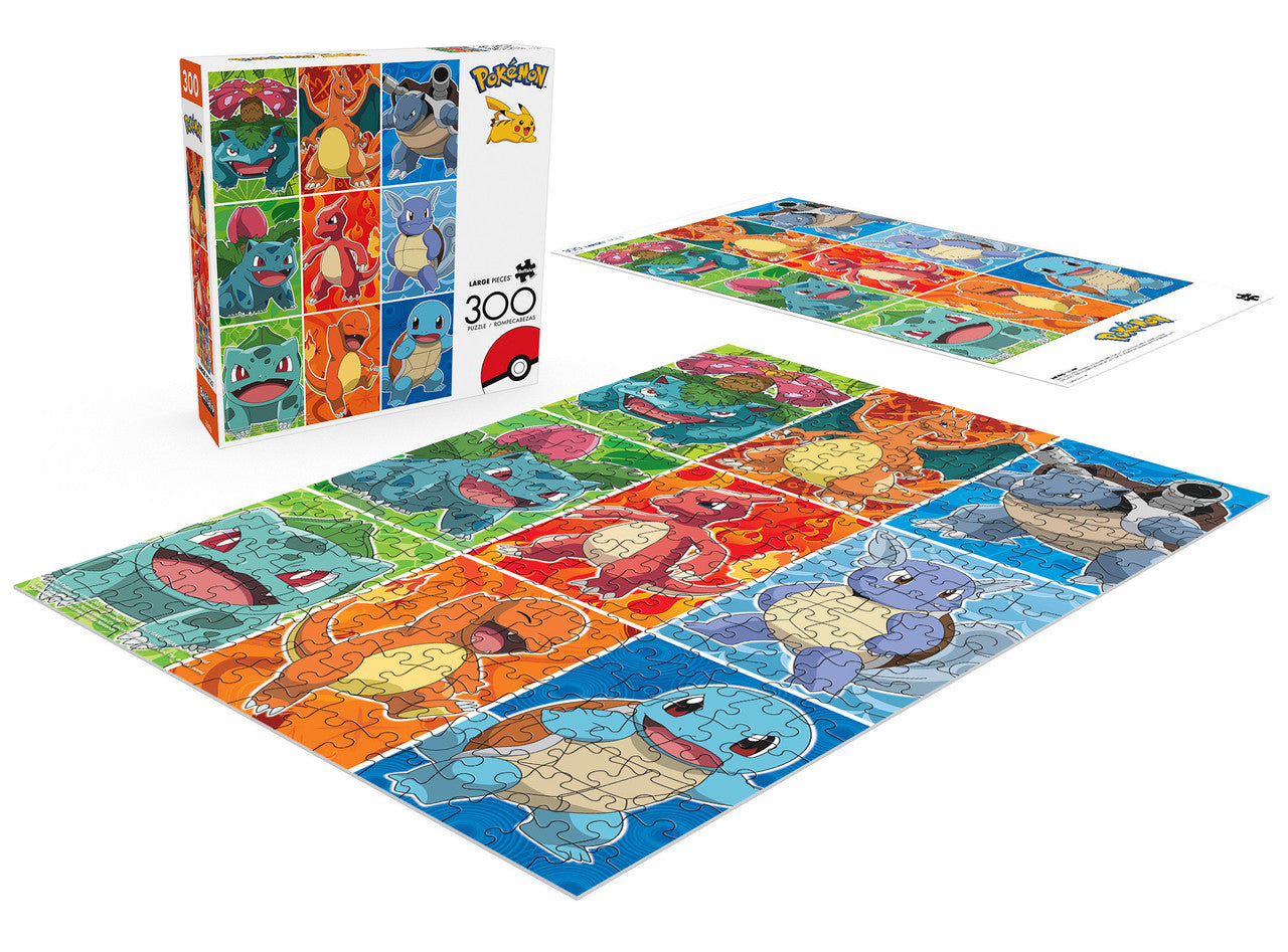 First Partner Pokemon: Kanto 300 Piece Puzzle