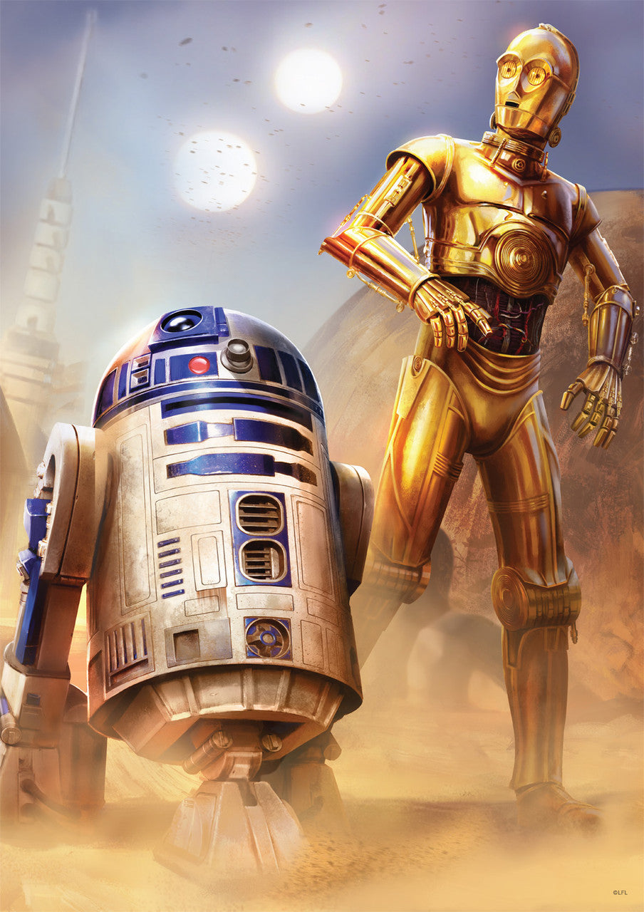 Star Wars: Droids at Tatooine 300 Piece Puzzle