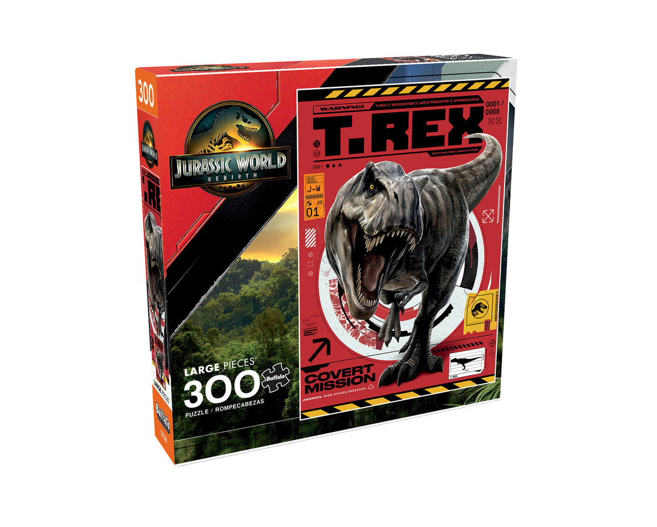 Jurassic Park Rebirth: T. Rex Encounter 300 Large Piece Puzzle