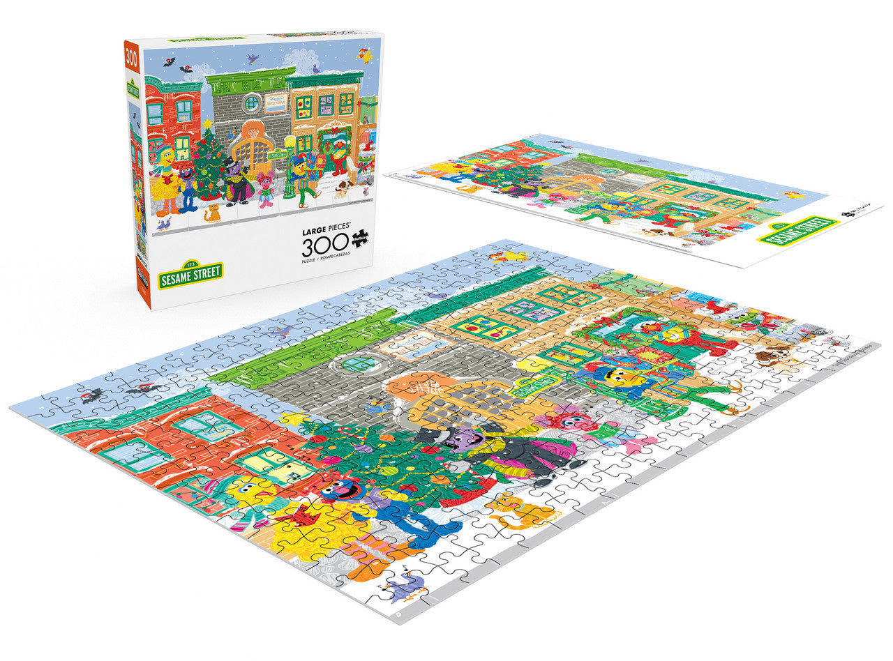 Sesame Street - Carolers on Sesame Street 300 Piece Puzzle
