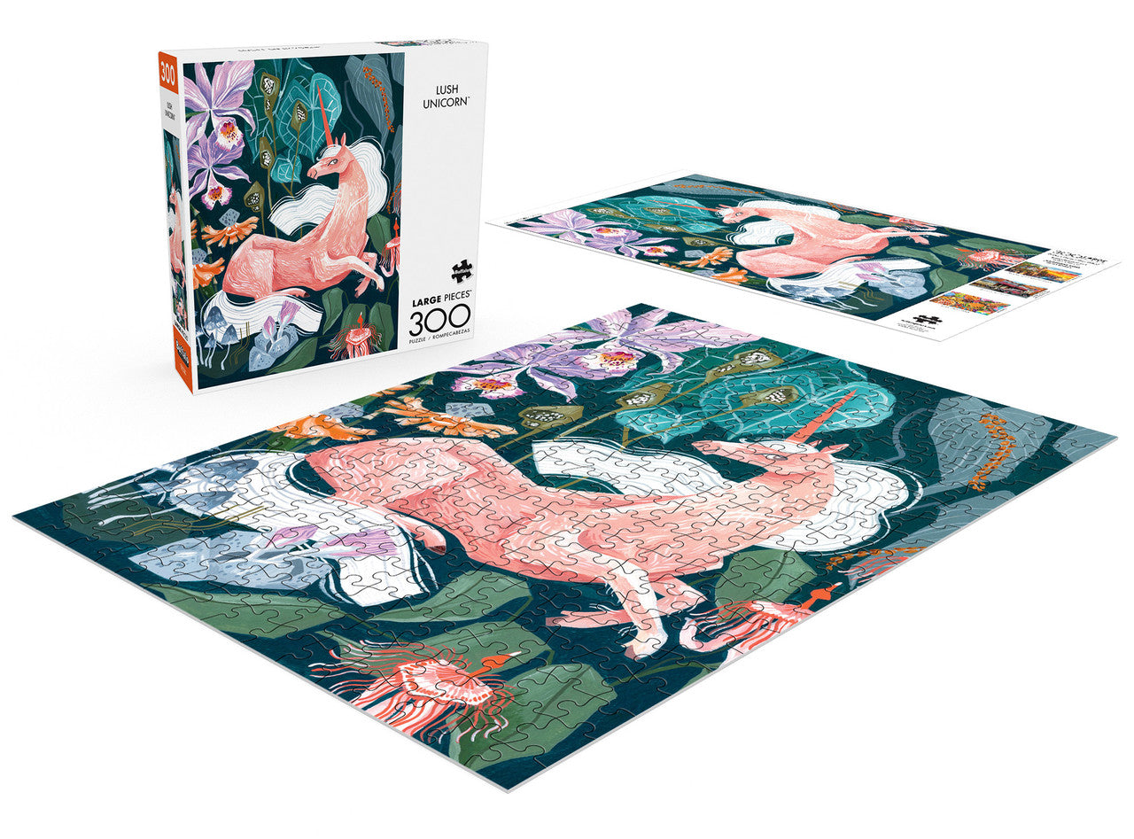 Lush Unicorn 300 Large Piece Jigsaw Puzzle
