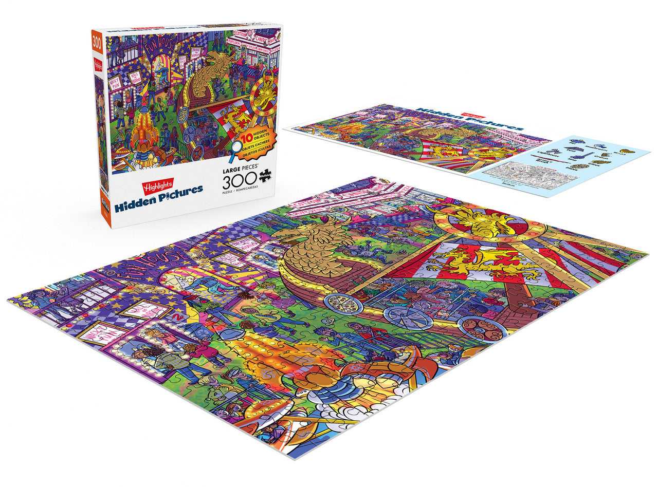 Highlights Hidden Pictures 300 Large Piece Puzzle