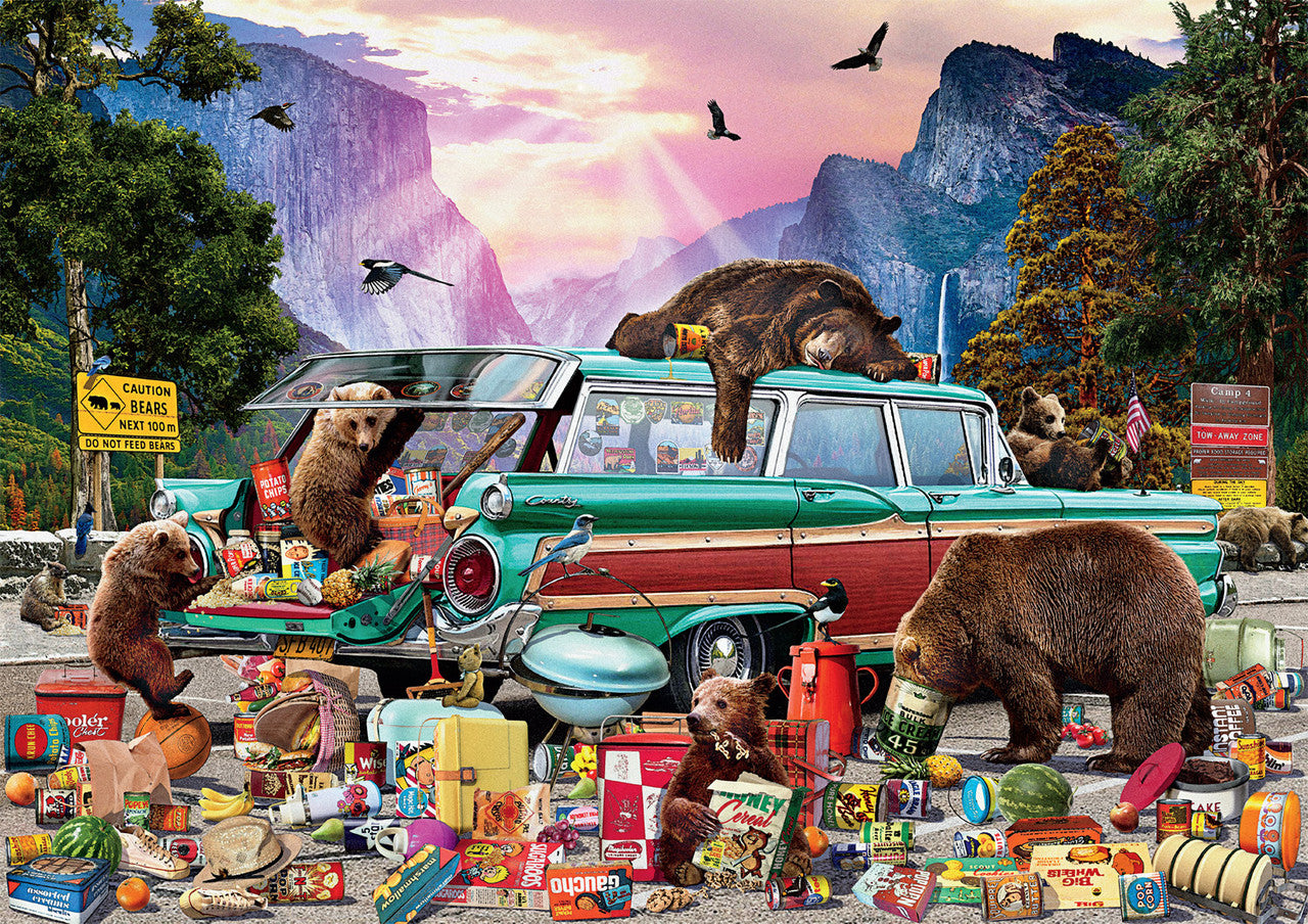 Yosemite Picnic 300 Large Piece Puzzle