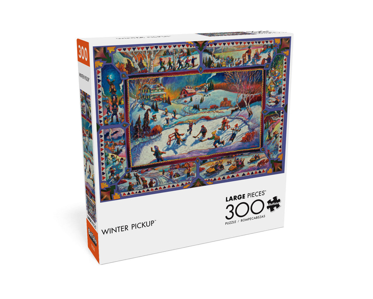 Winter Pickup 300 Large Piece Puzzle