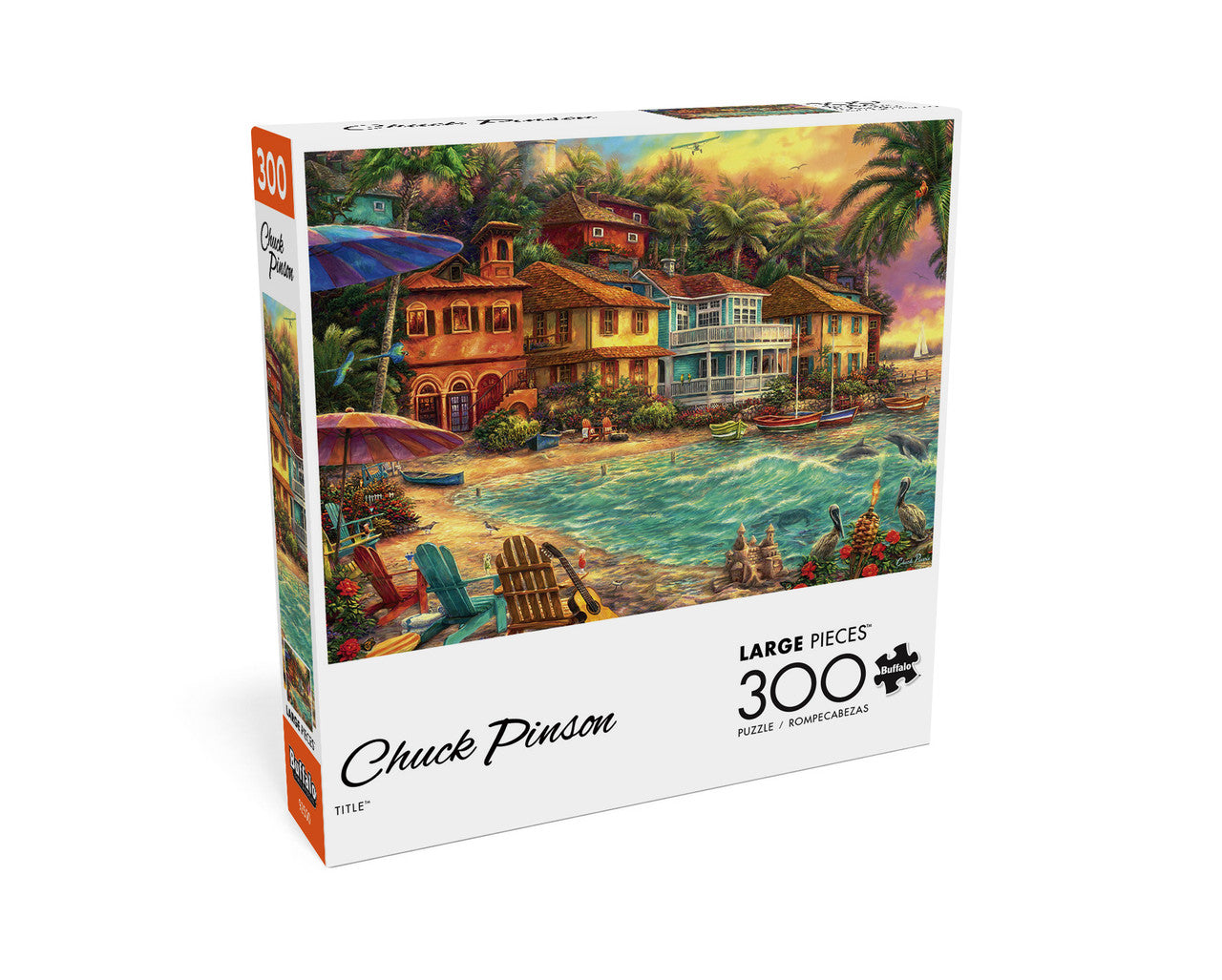 Chuck Pinson - Island Time 300 Large Pieces Puzzle