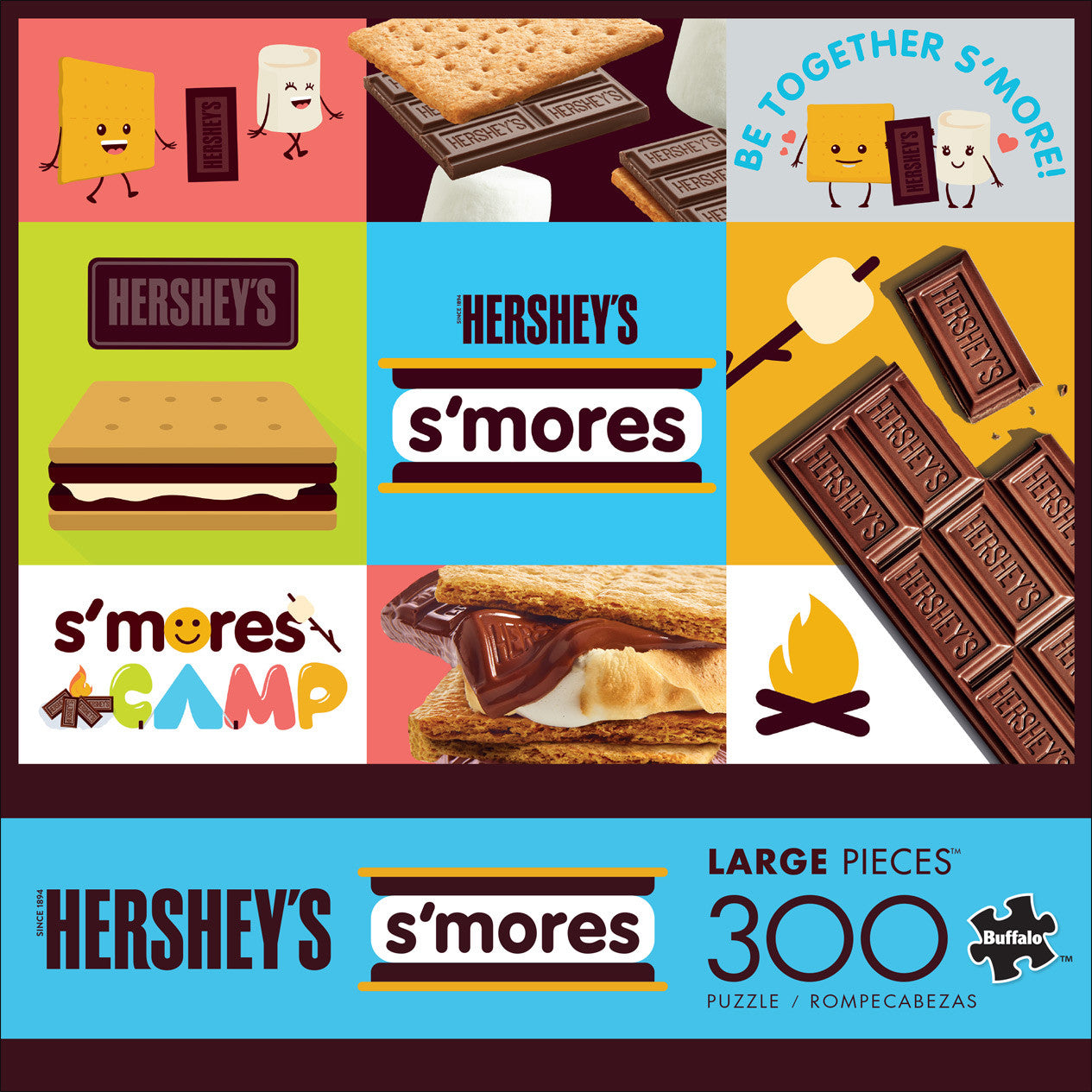Hershey: S'mores Collage  300 Large Piece Puzzle