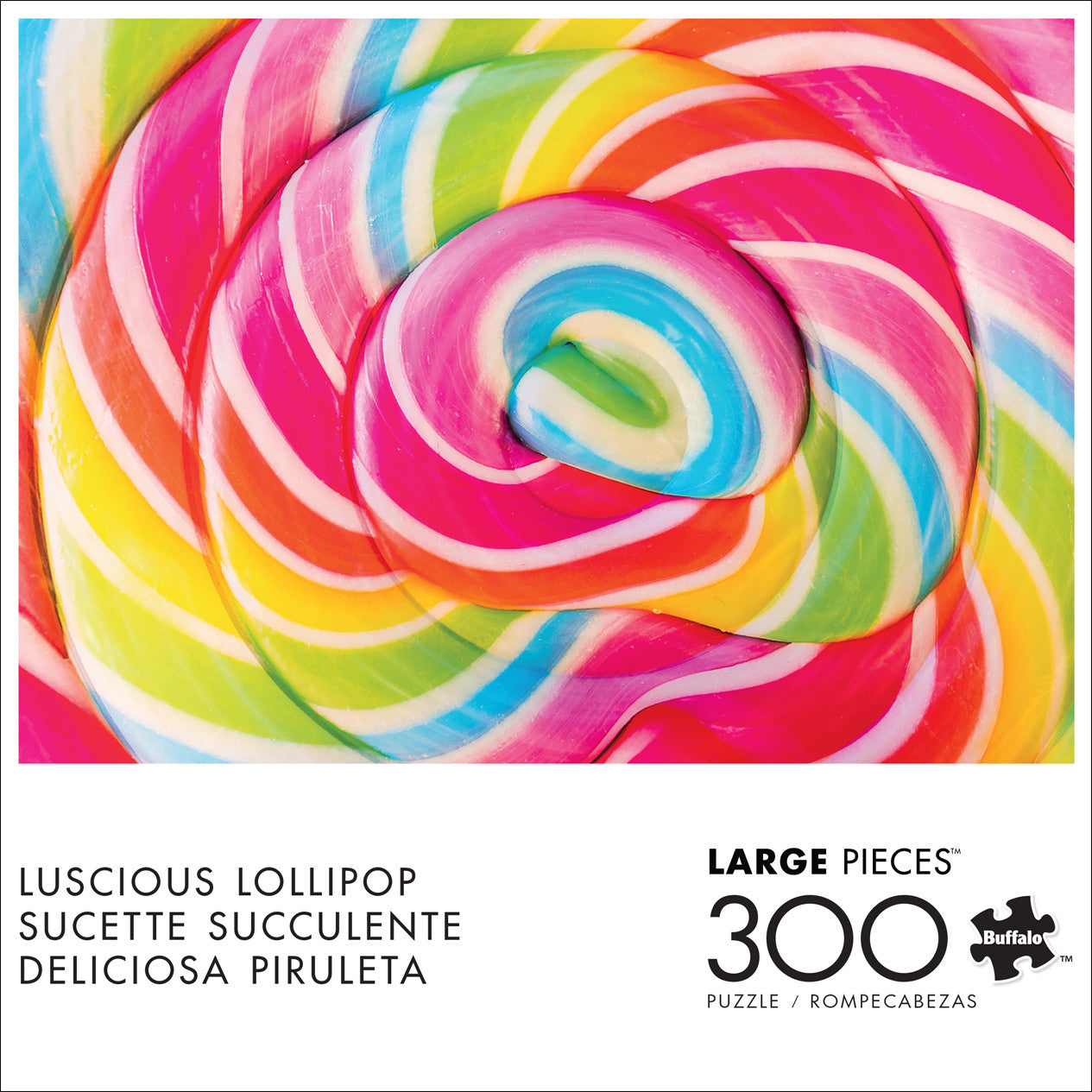 Luscious Lollipop 300 Large Piece Puzzle