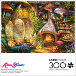 Aimee Stewart: Merry Mushroom Cottage 300 Large Piece Puzzle