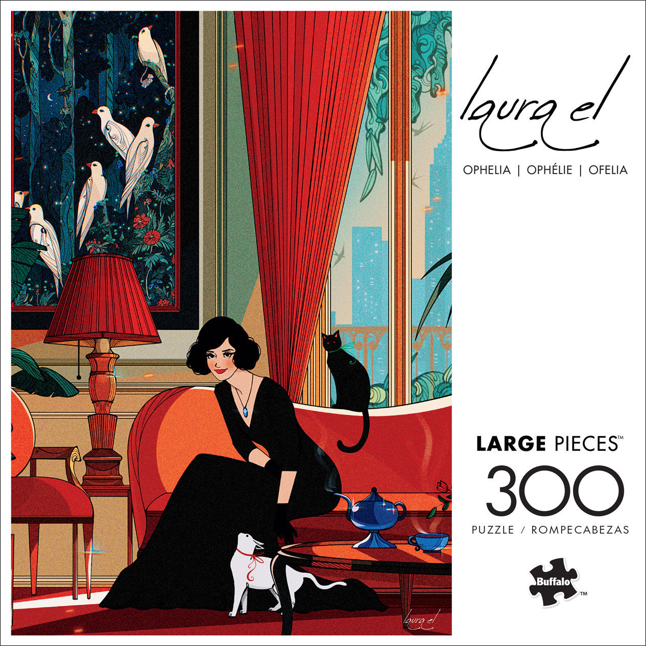 Ophelia 300 Large Piece Puzzle