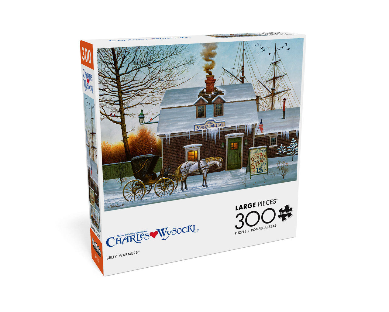 Charles Wysocki: Belly Warmers 300 Piece Puzzle