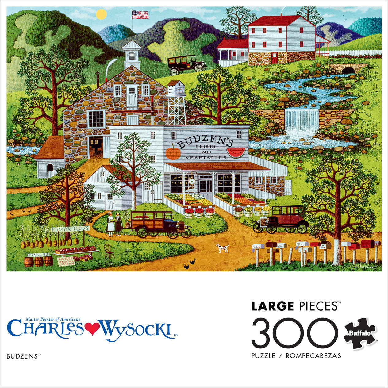 Charles Wysocki: Budzens 300 Piece Puzzle