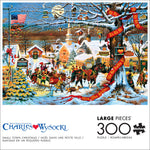 Charles Wysocki: Small Town Christmas 300 Piece Puzzle