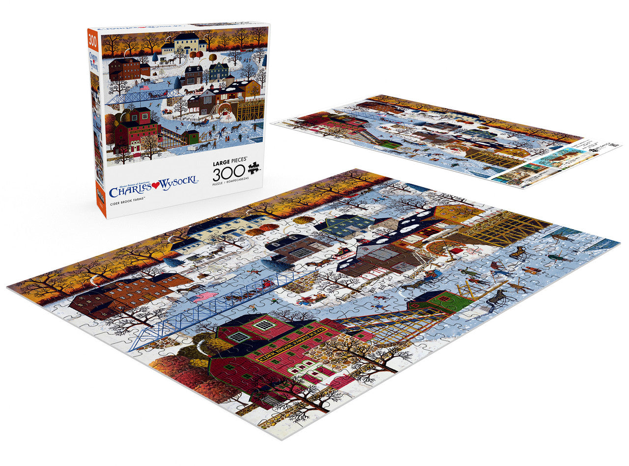 Charles Wysocki: Cider Brook Farms 300 Piece Puzzle