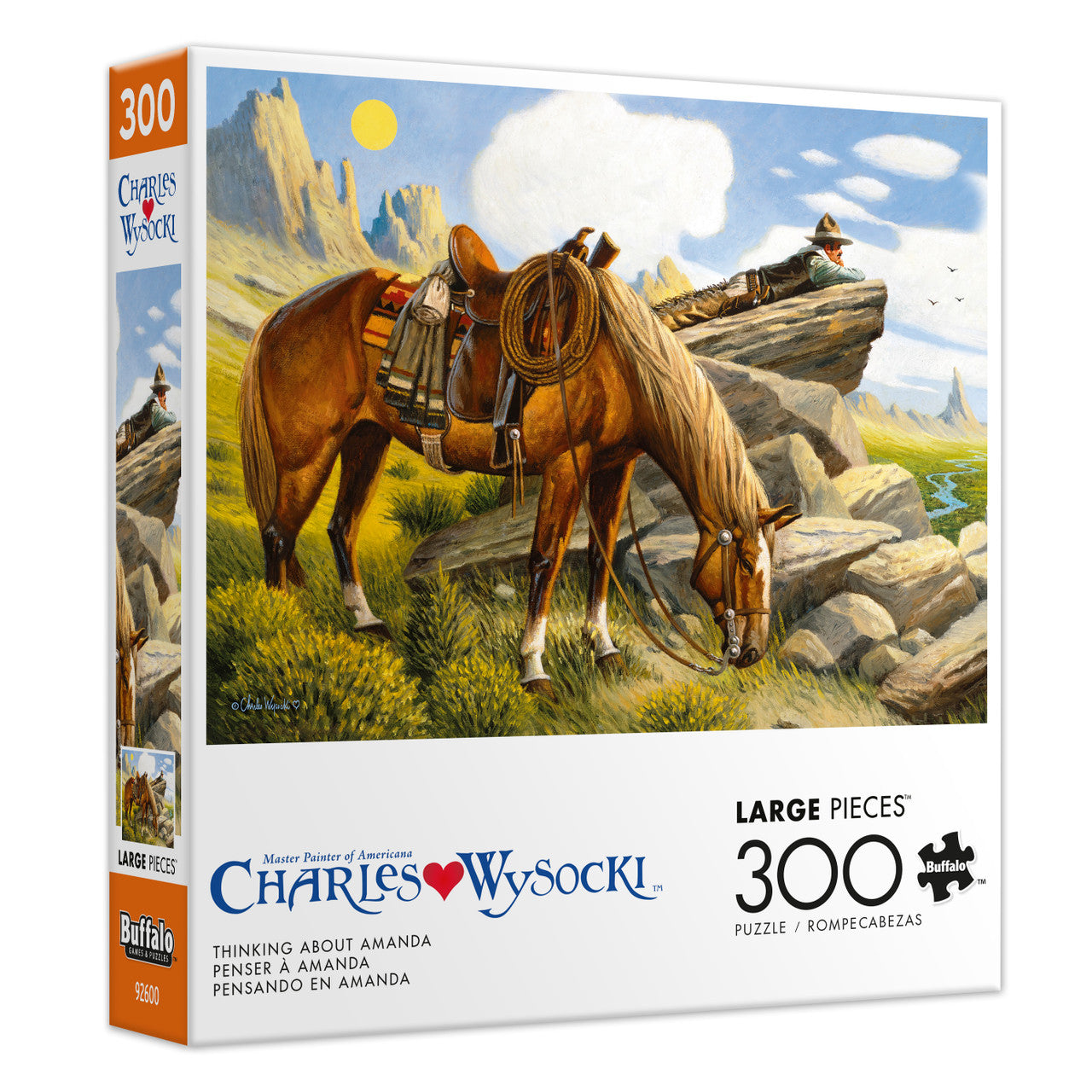 Charles Wysocki: Thinking About Amanda 300 Piece Puzzle