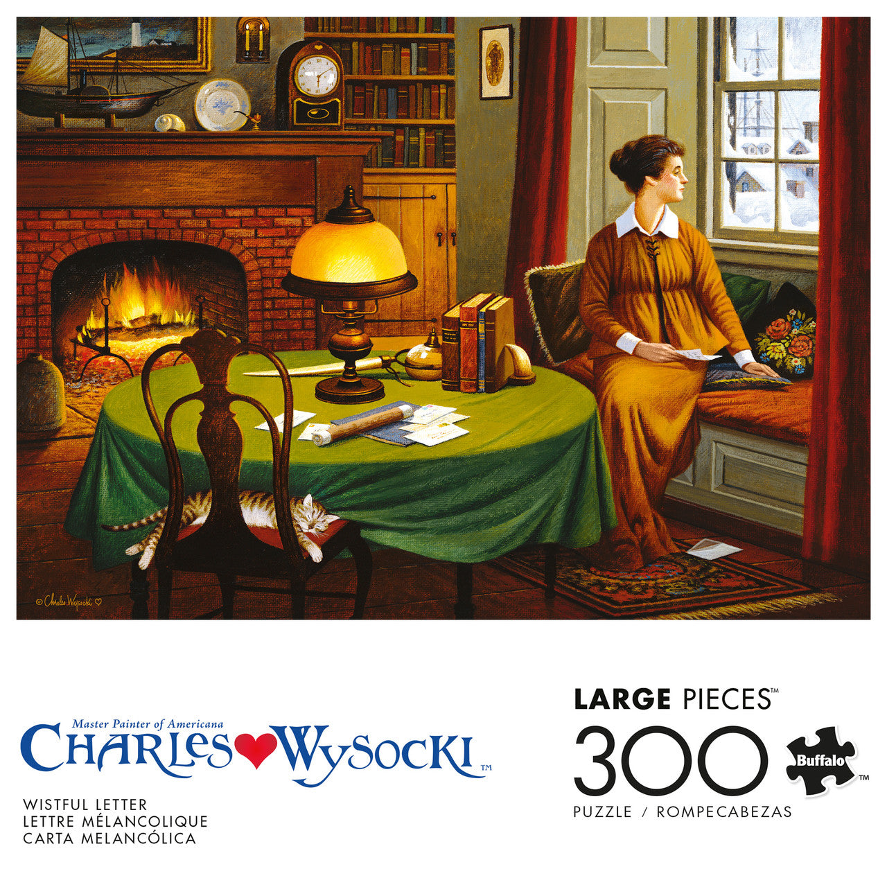 Charles Wysocki: Wistful Letter 300 Piece Puzzle