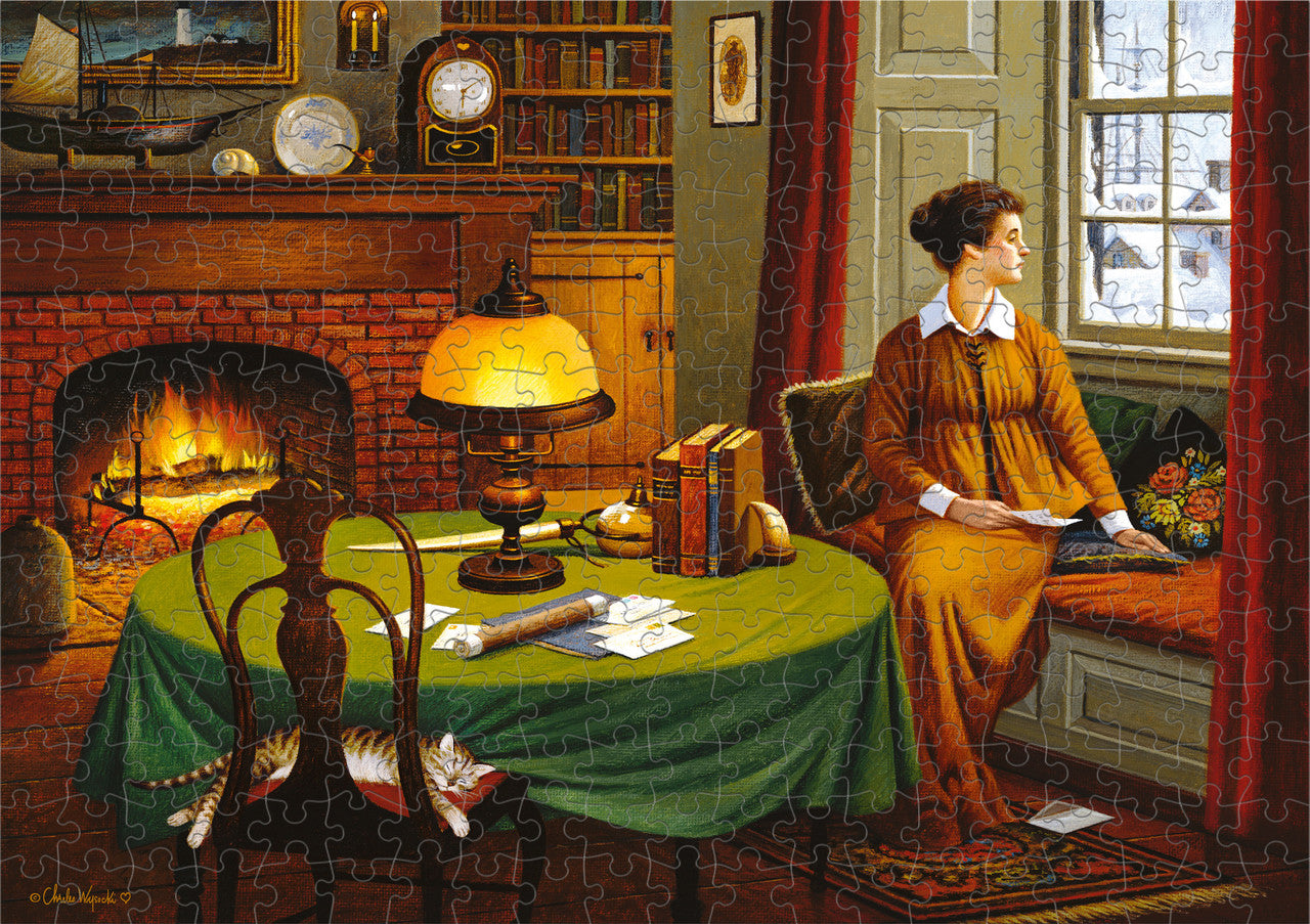 Charles Wysocki: Wistful Letter 300 Piece Puzzle