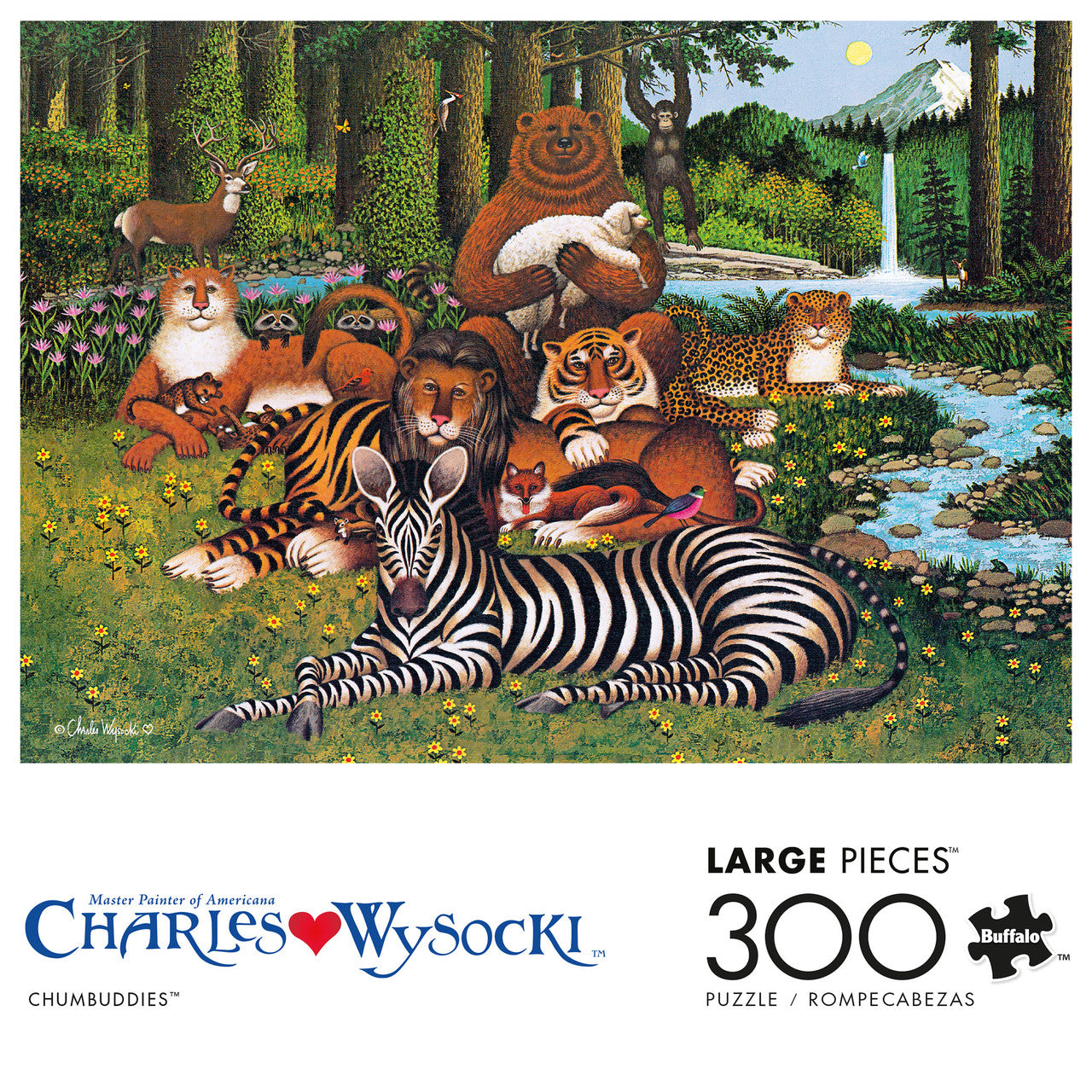 Charles Wysocki: Chumbuddies 300 Piece Puzzle