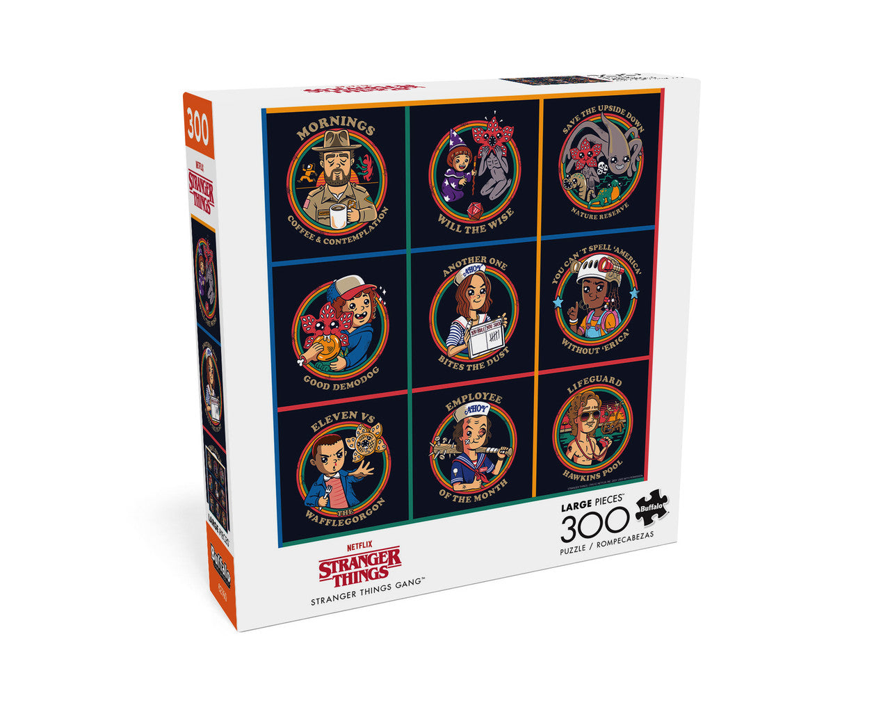 Stranger Things: Stranger Things Gang 300 Piece Jigsaw Puzzle