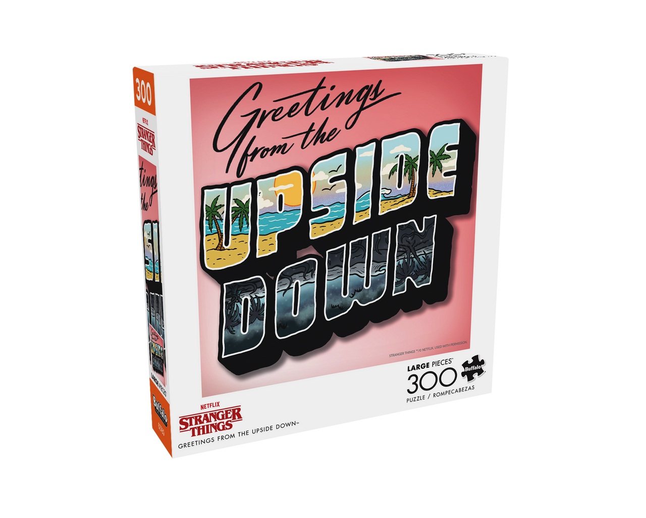 Stranger Things: Greetings from the Upside Down 300 Piece Jigsaw Puzzle