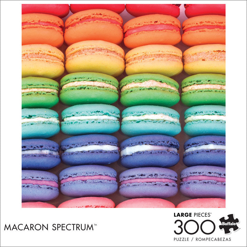 Macaron Spectrum 300 Large Piece Jigsaw Puzzle