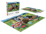 Adorable Animals:  Puppy Park Picnic 300 Large Piece Puzzle