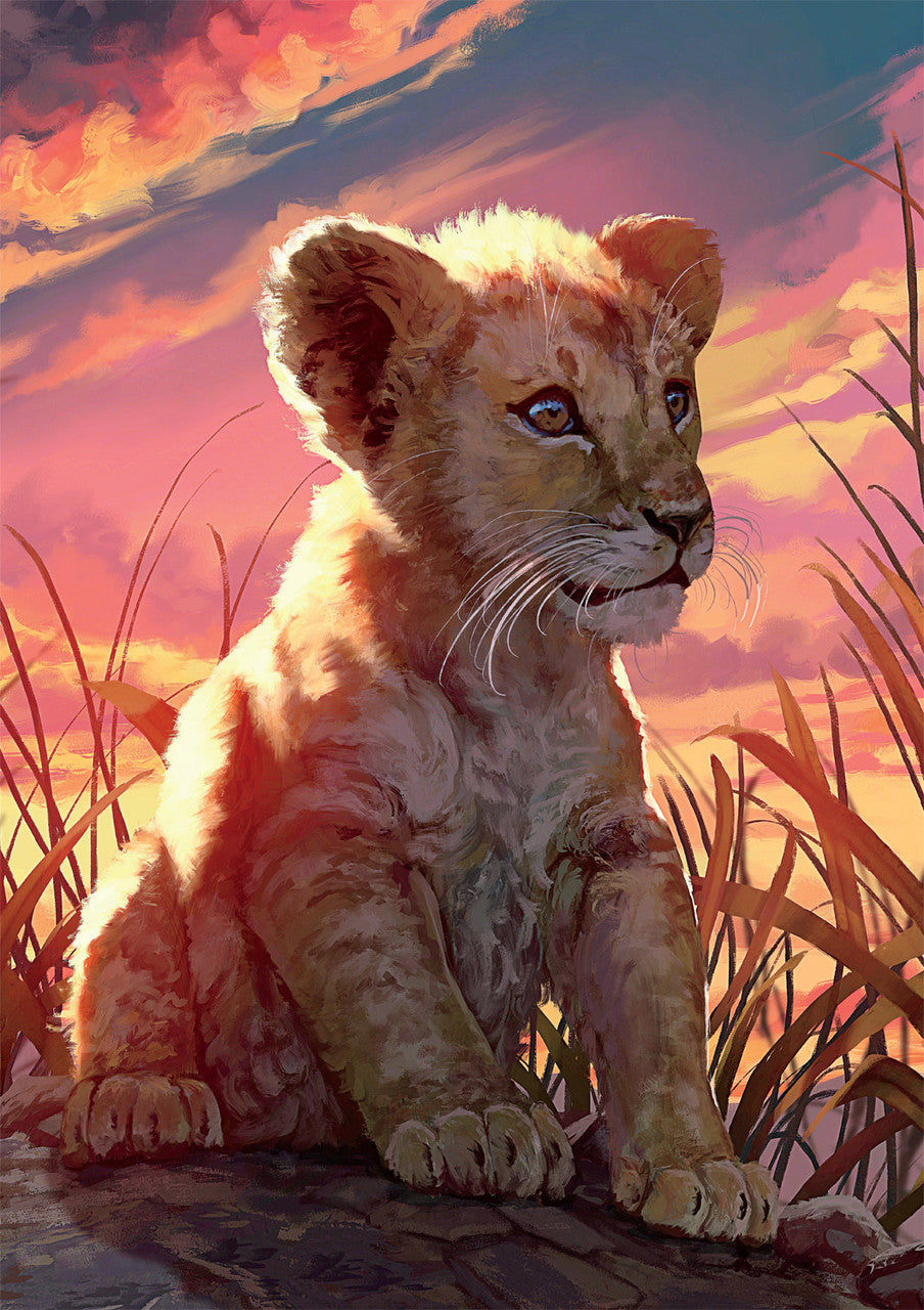 Adorable Animals:  The Lion Cub 300 Large piece Puzzle