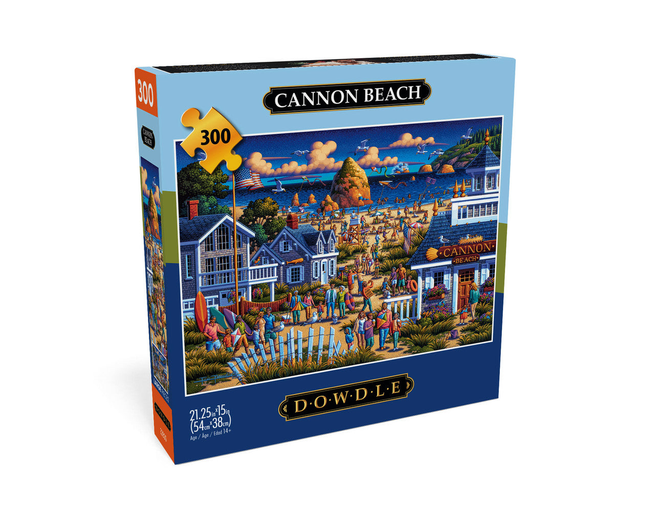 Eric Dowdle: Cannon Beach 300 Piece Puzzle