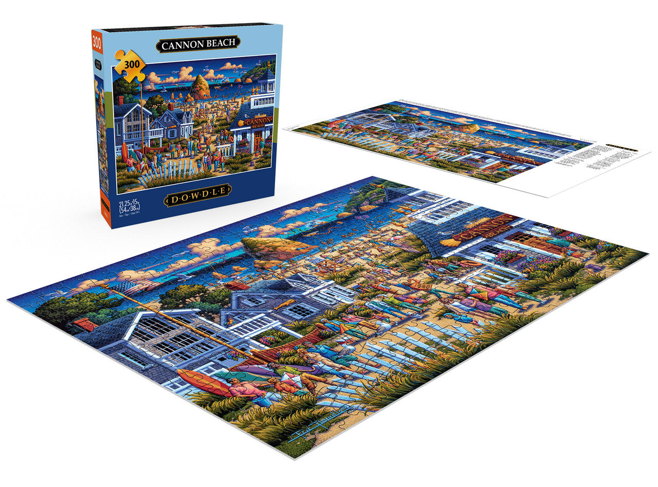 Eric Dowdle: Cannon Beach 300 Piece Puzzle