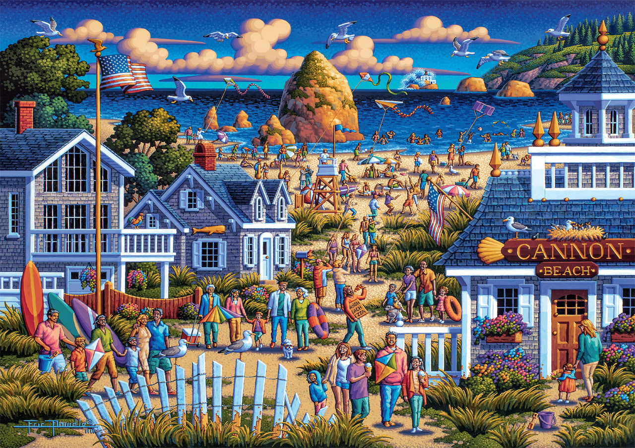 Eric Dowdle: Cannon Beach 300 Piece Puzzle