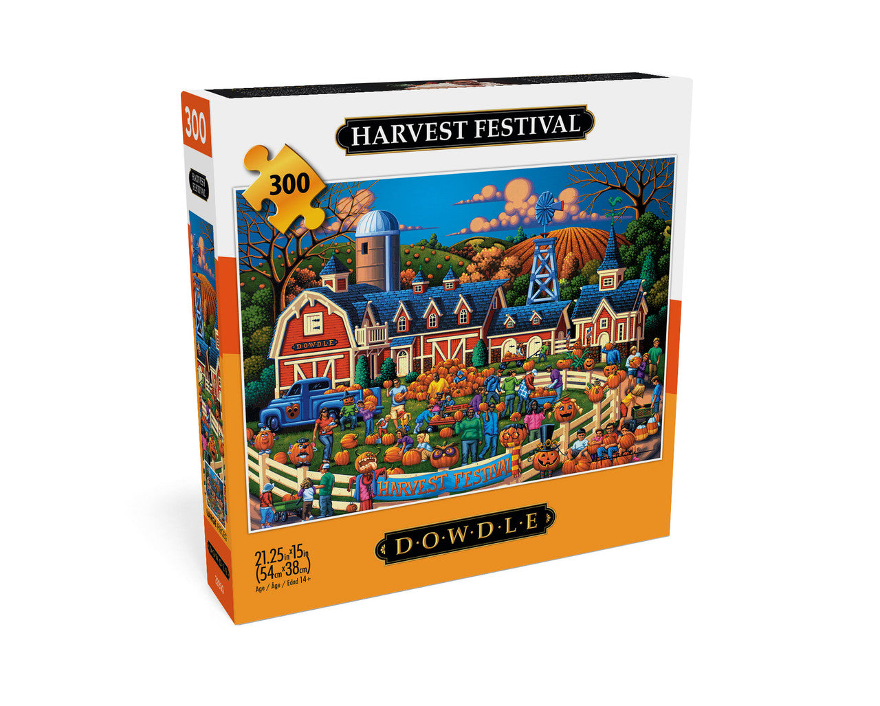 Eric Dowdle: Harvest Festival 300 Piece Puzzle