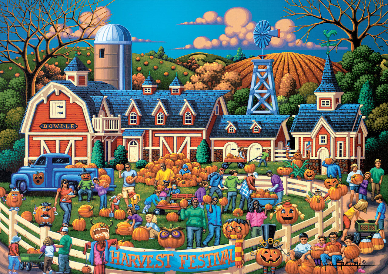 Eric Dowdle: Harvest Festival 300 Piece Puzzle