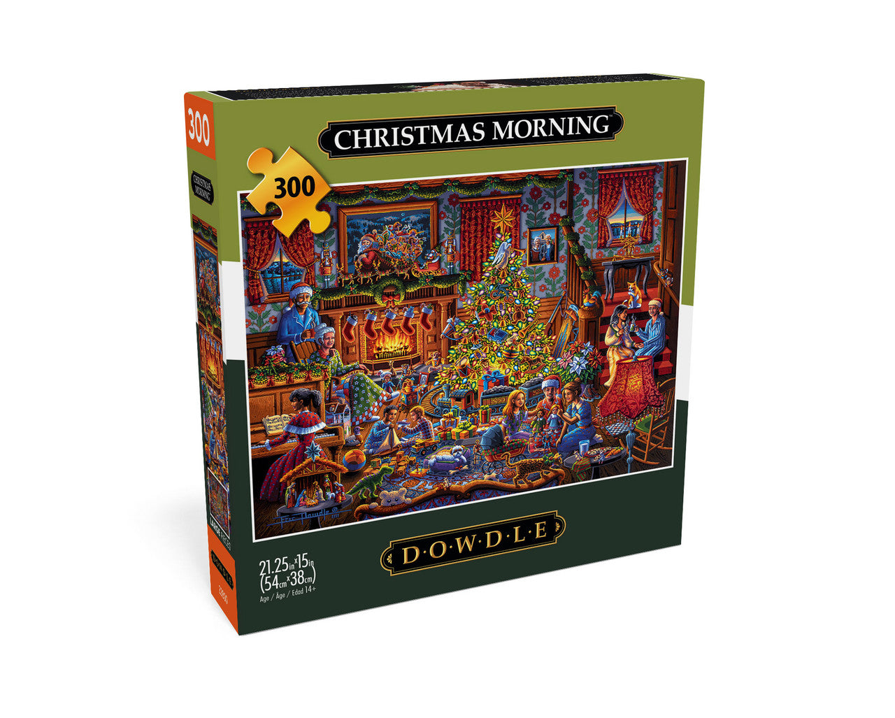 Eric Dowdle: Christmas Morning 300 Piece Puzzle