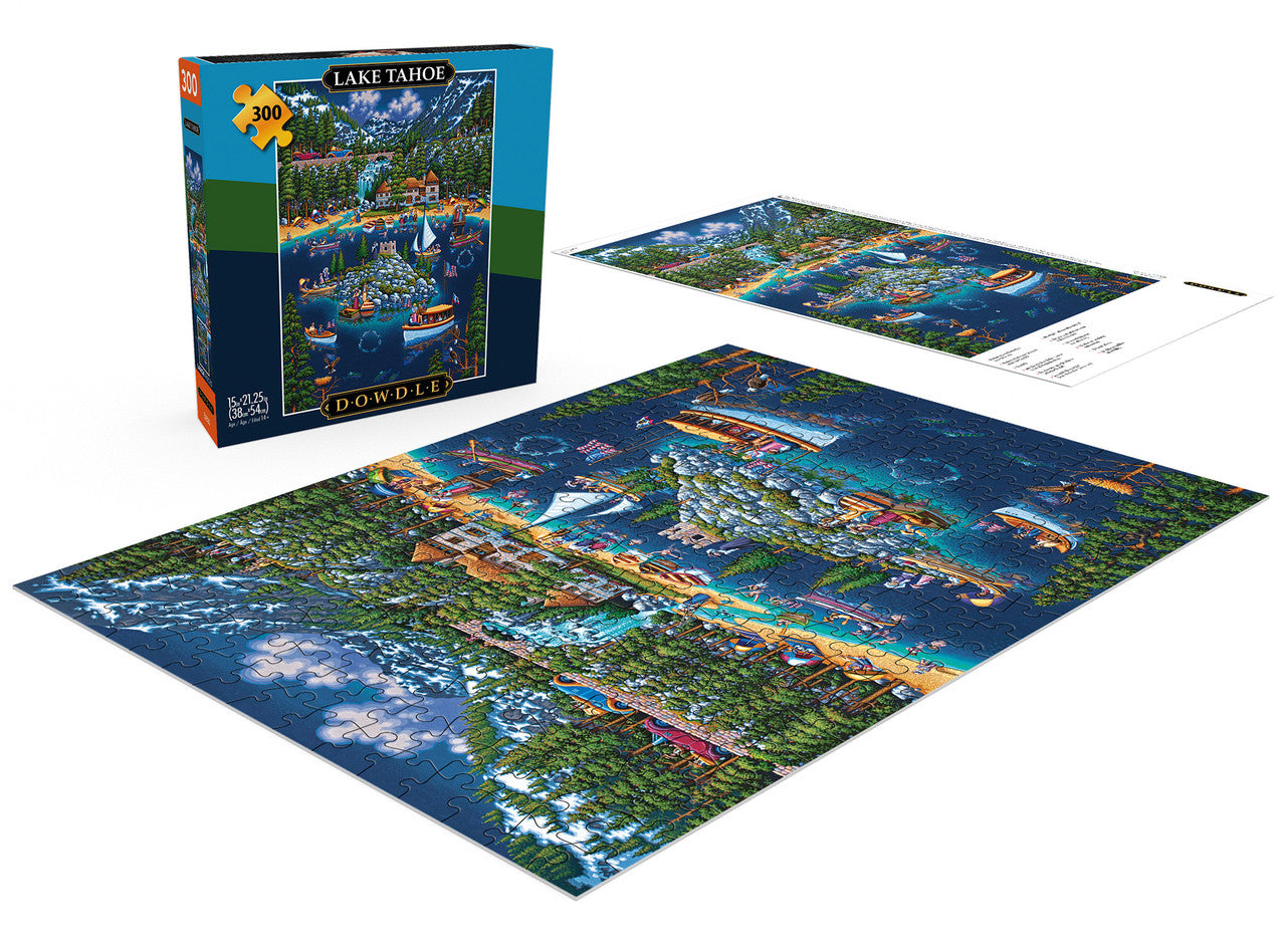 Eric Dowdle: Lake Tahoe 300 Piece Puzzle