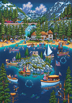 Eric Dowdle: Lake Tahoe 300 Piece Puzzle