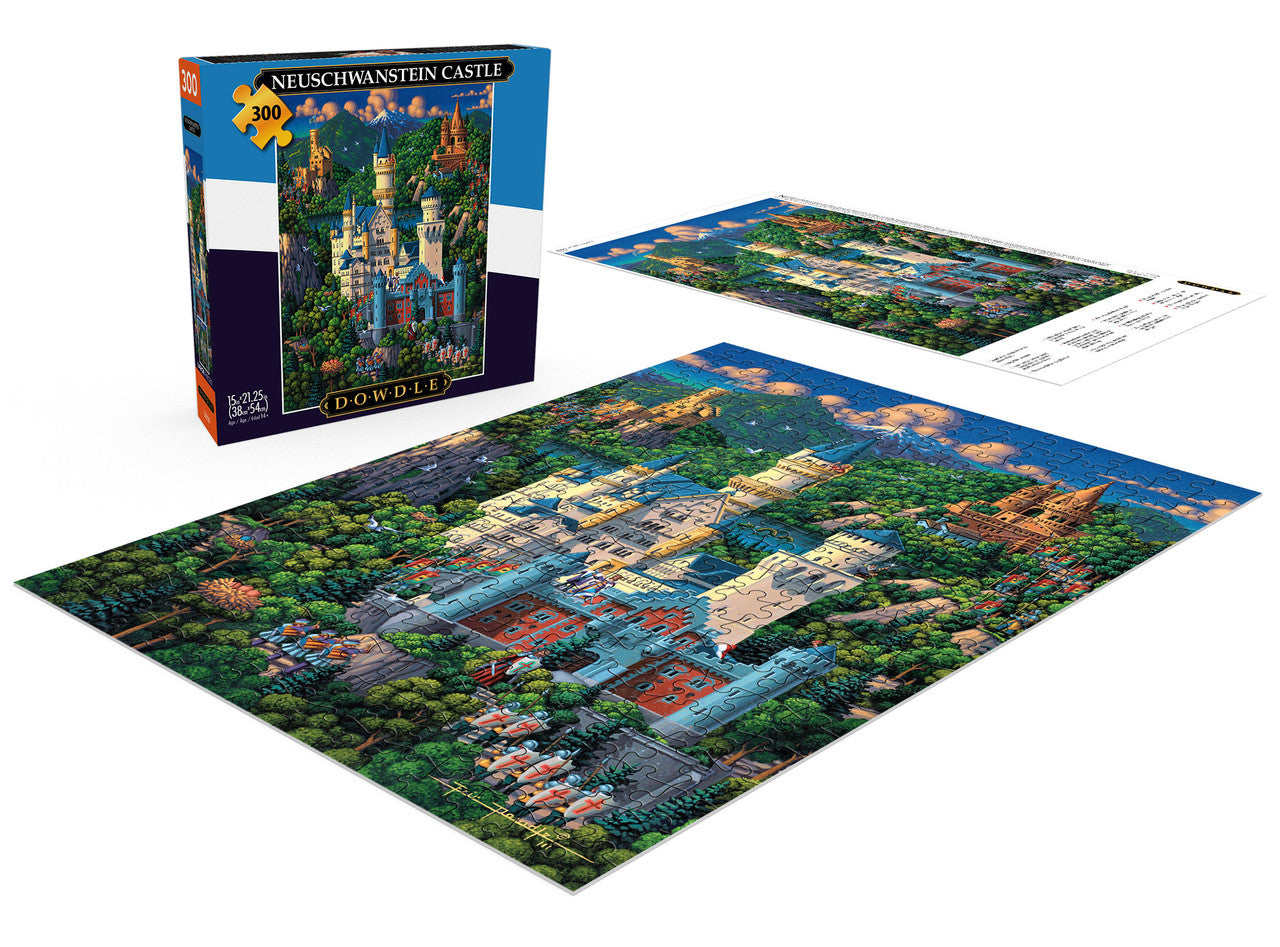 Eric Dowdle: Neuschwanstein Castle 300 Piece Puzzle