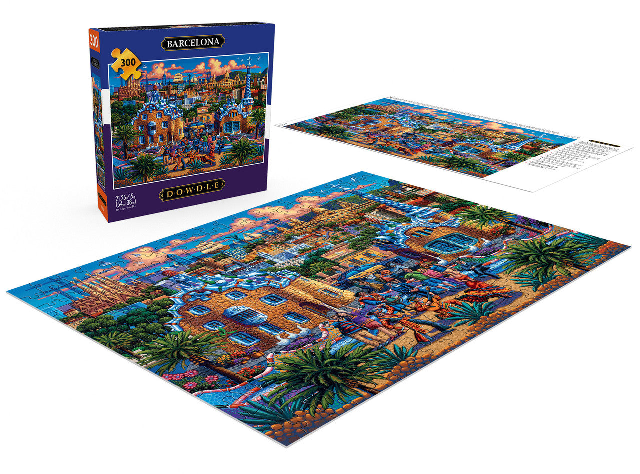 Eric Dowdle: Barcelona 300 Piece Puzzle