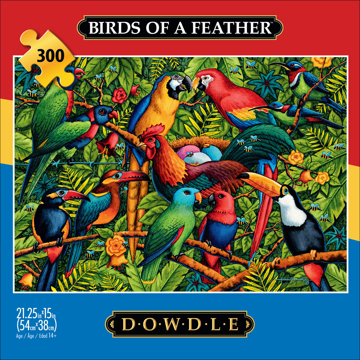 Eric Dowdle: Birds of a Feather 300 Piece Puzzle