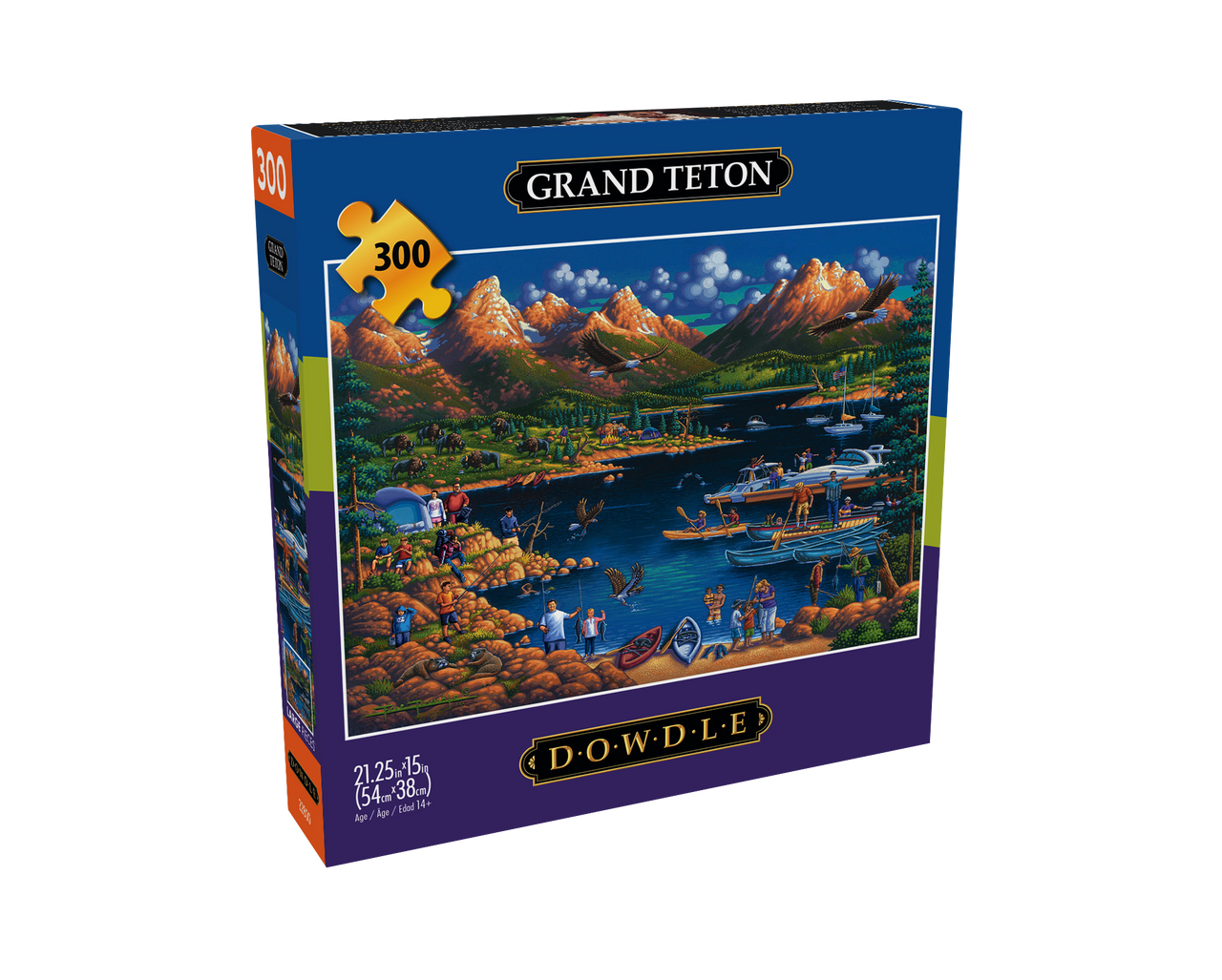 Eric Dowdle: Grand Teton 300 Piece Puzzle