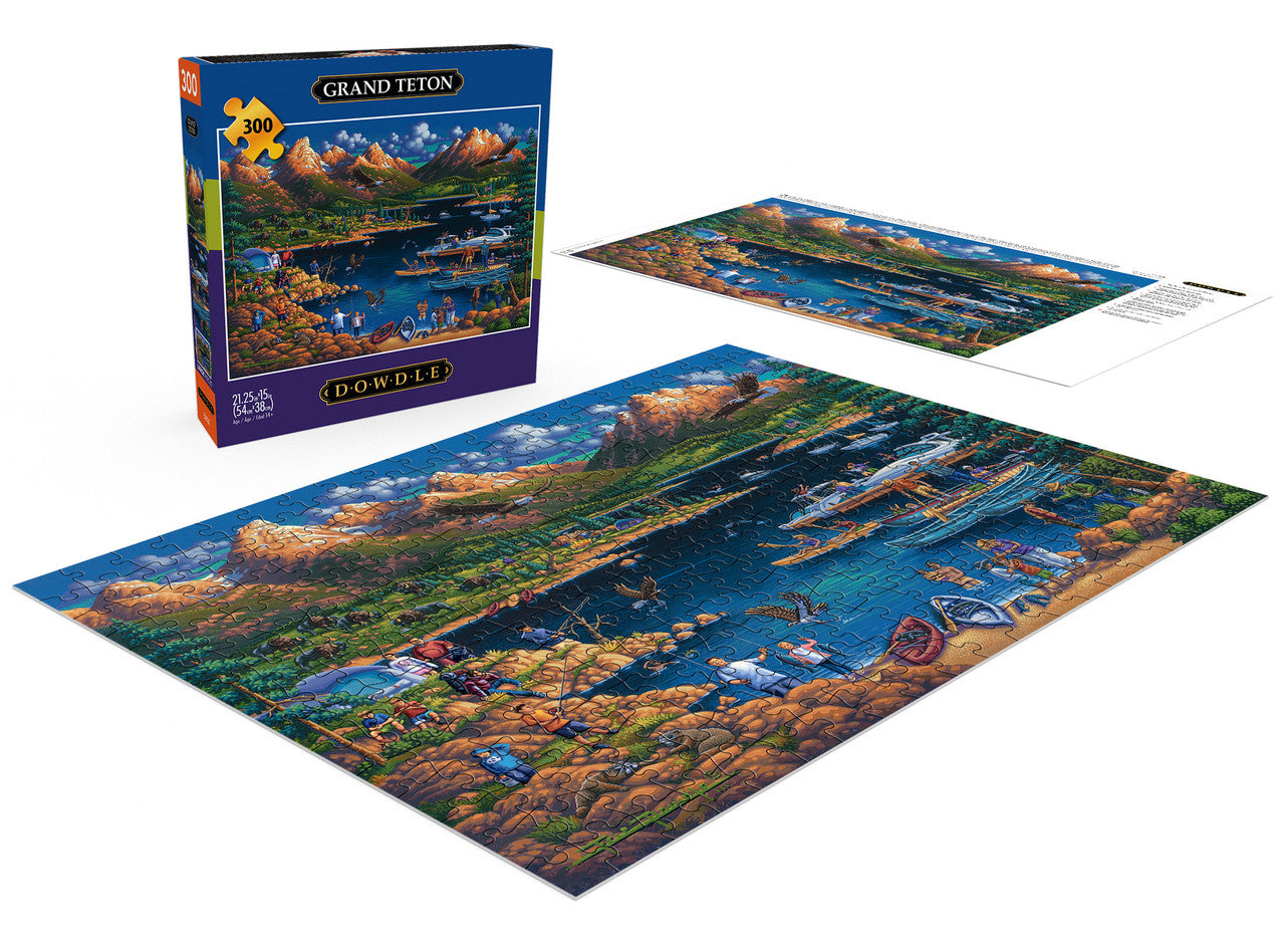Eric Dowdle: Grand Teton 300 Piece Puzzle