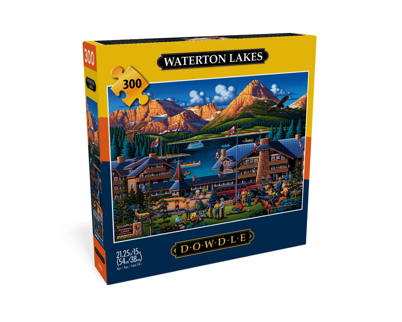 Eric Dowdle: Waterton Lakes National Park 300 Piece Puzzle