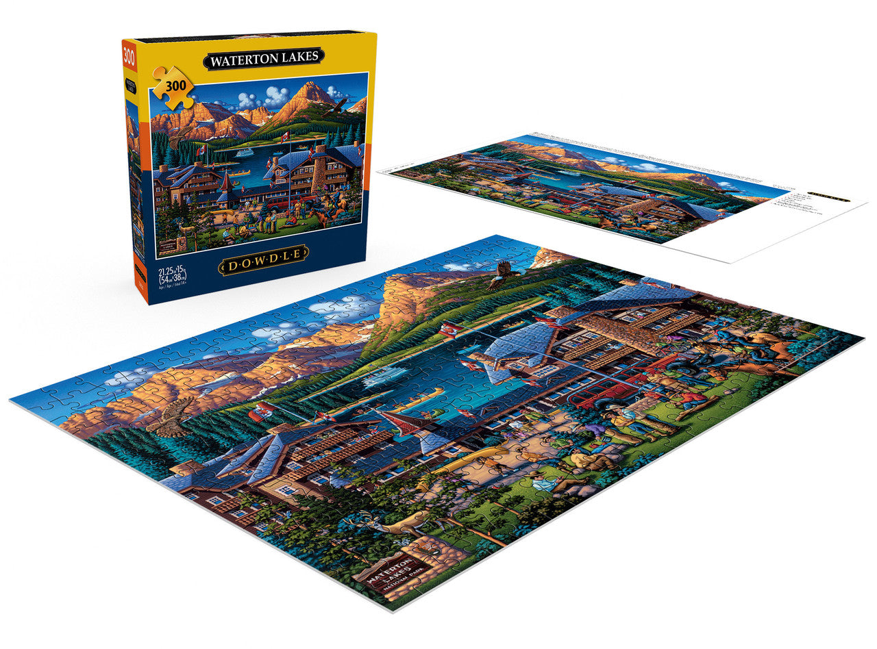 Eric Dowdle: Waterton Lakes National Park 300 Piece Puzzle