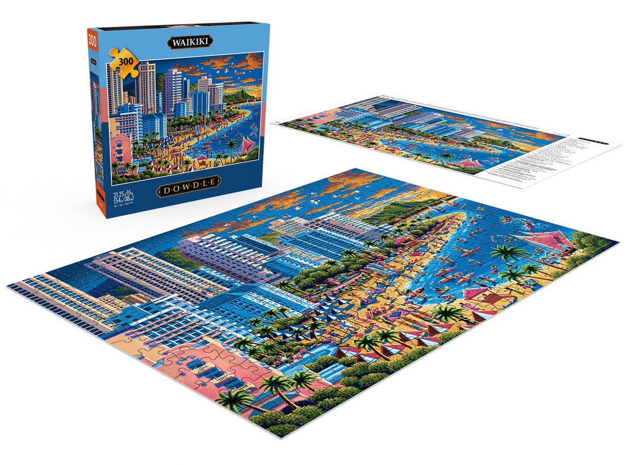 Eric Dowdle: Waikiki 300 Piece Puzzle