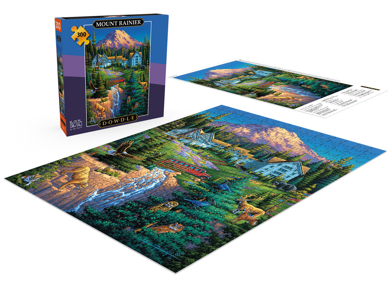 Eric Dowdle: Mount Rainier 300 Piece Puzzle