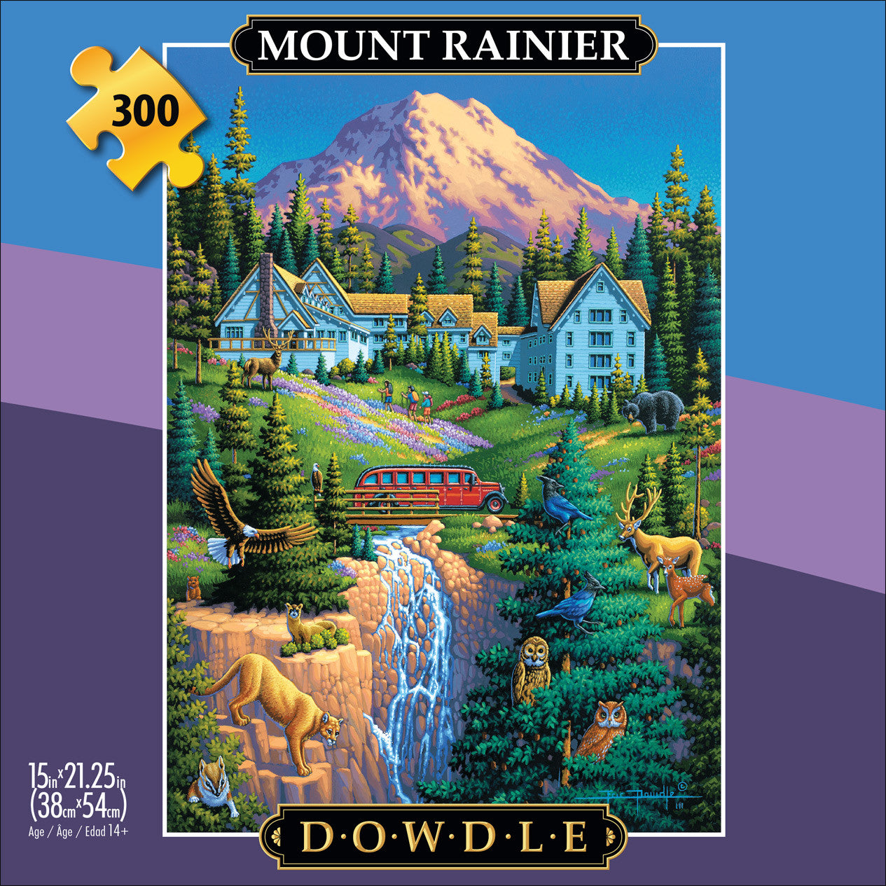 Eric Dowdle: Mount Rainier 300 Piece Puzzle