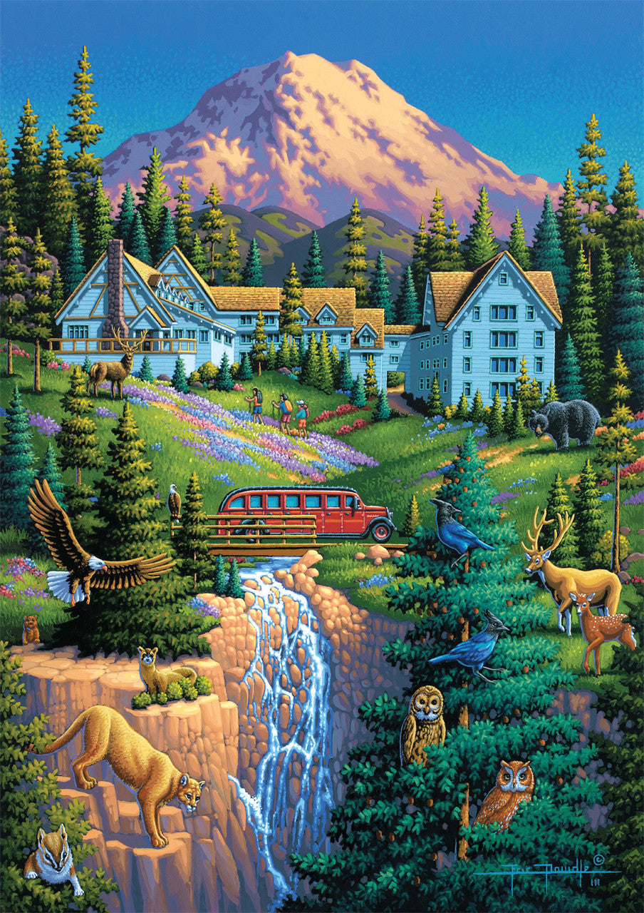 Eric Dowdle: Mount Rainier 300 Piece Puzzle