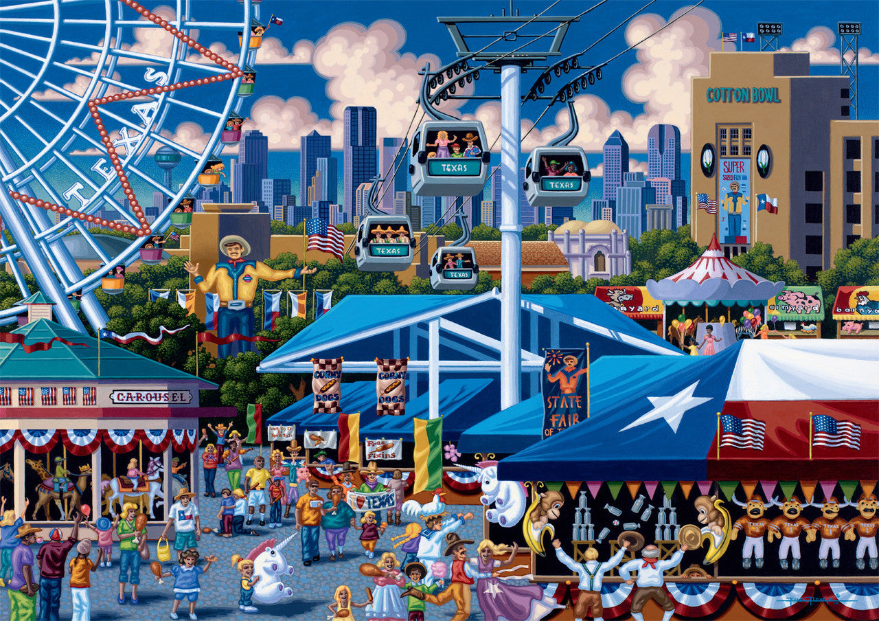 Eric Dowdle: State Fair 300 Piece Puzzle