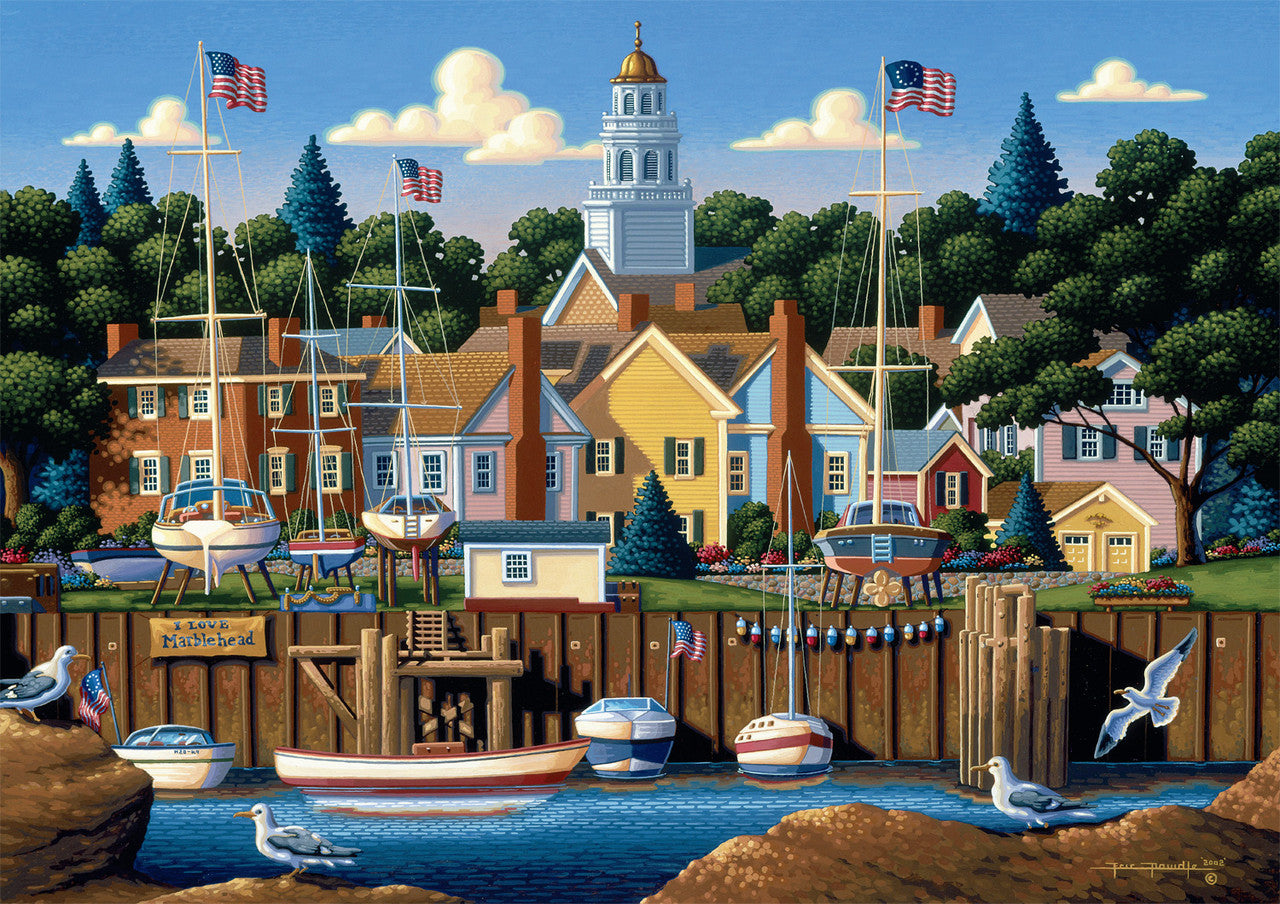 Eric Dowdle: Marblehead 300 Piece Puzzle