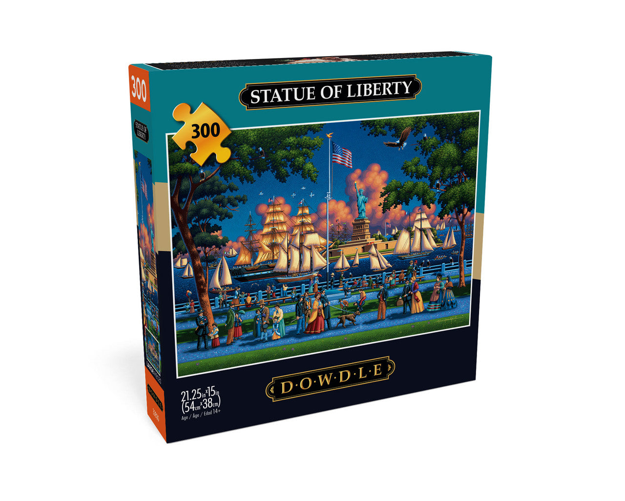 Eric Dowdle: Statue of Liberty 300 Piece Puzzle