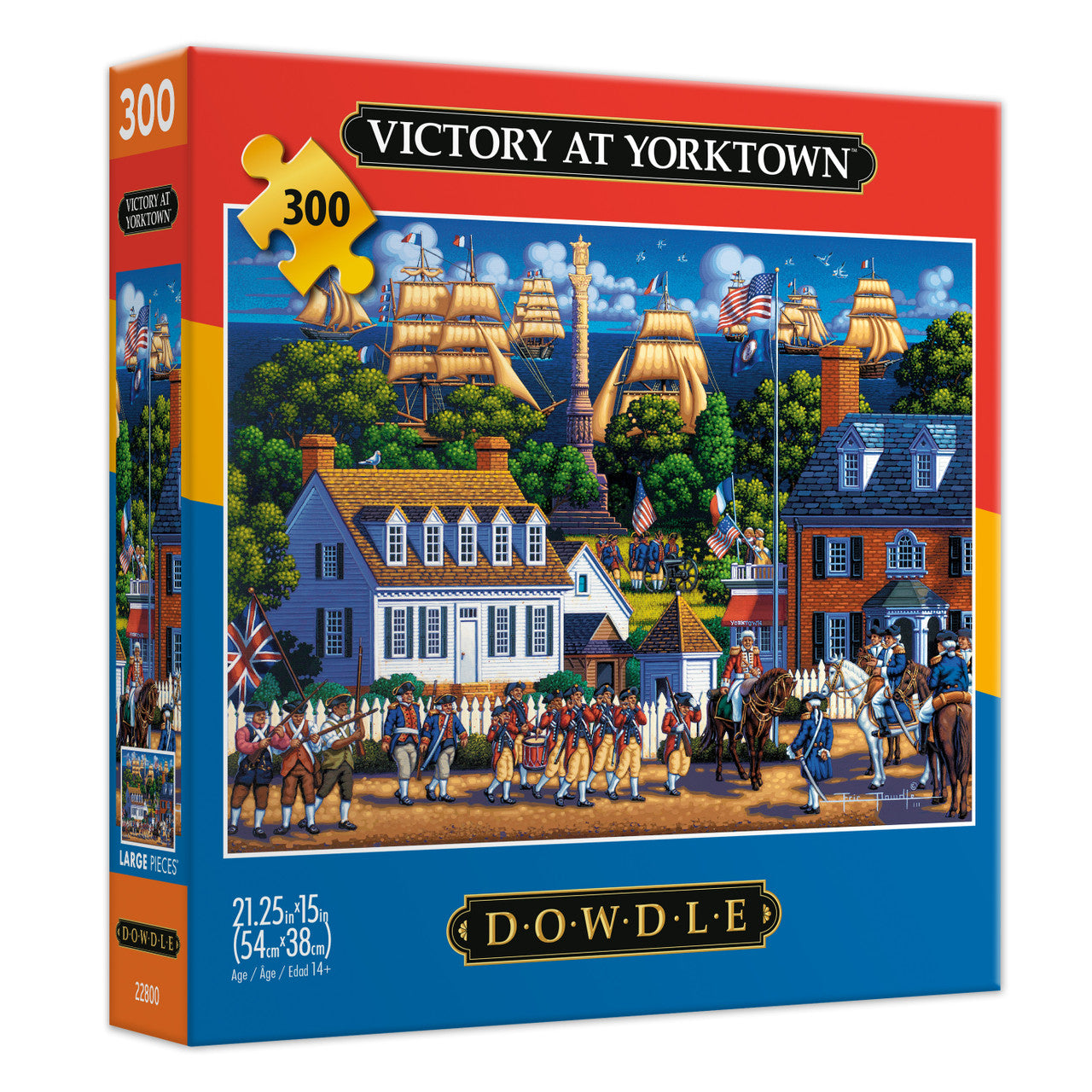 Eric Dowdle: Victory at Yorktown 300 Piece Puzzle