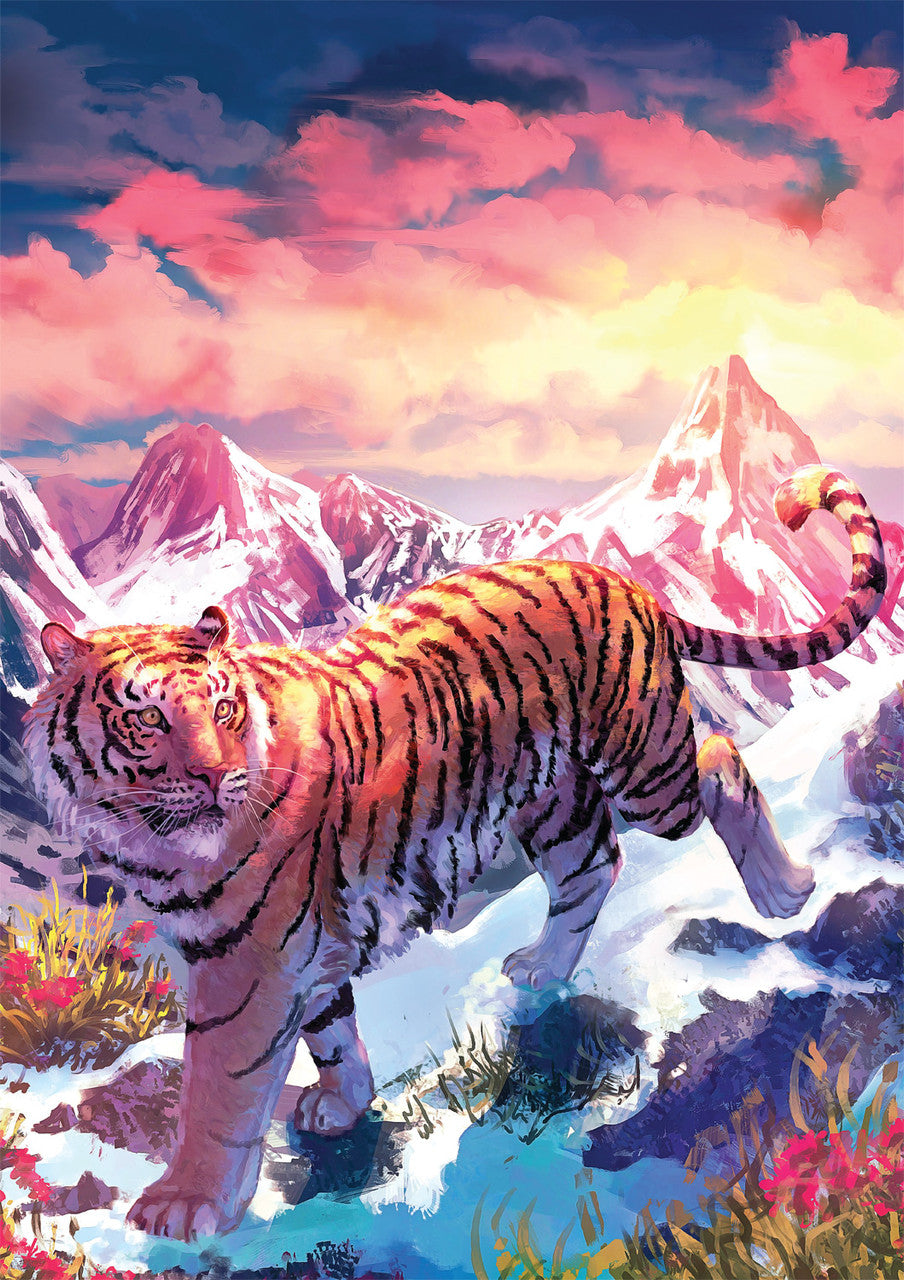 Sustainable Puzzle Series: Endangered 300 Piece Jigsaw Puzzle